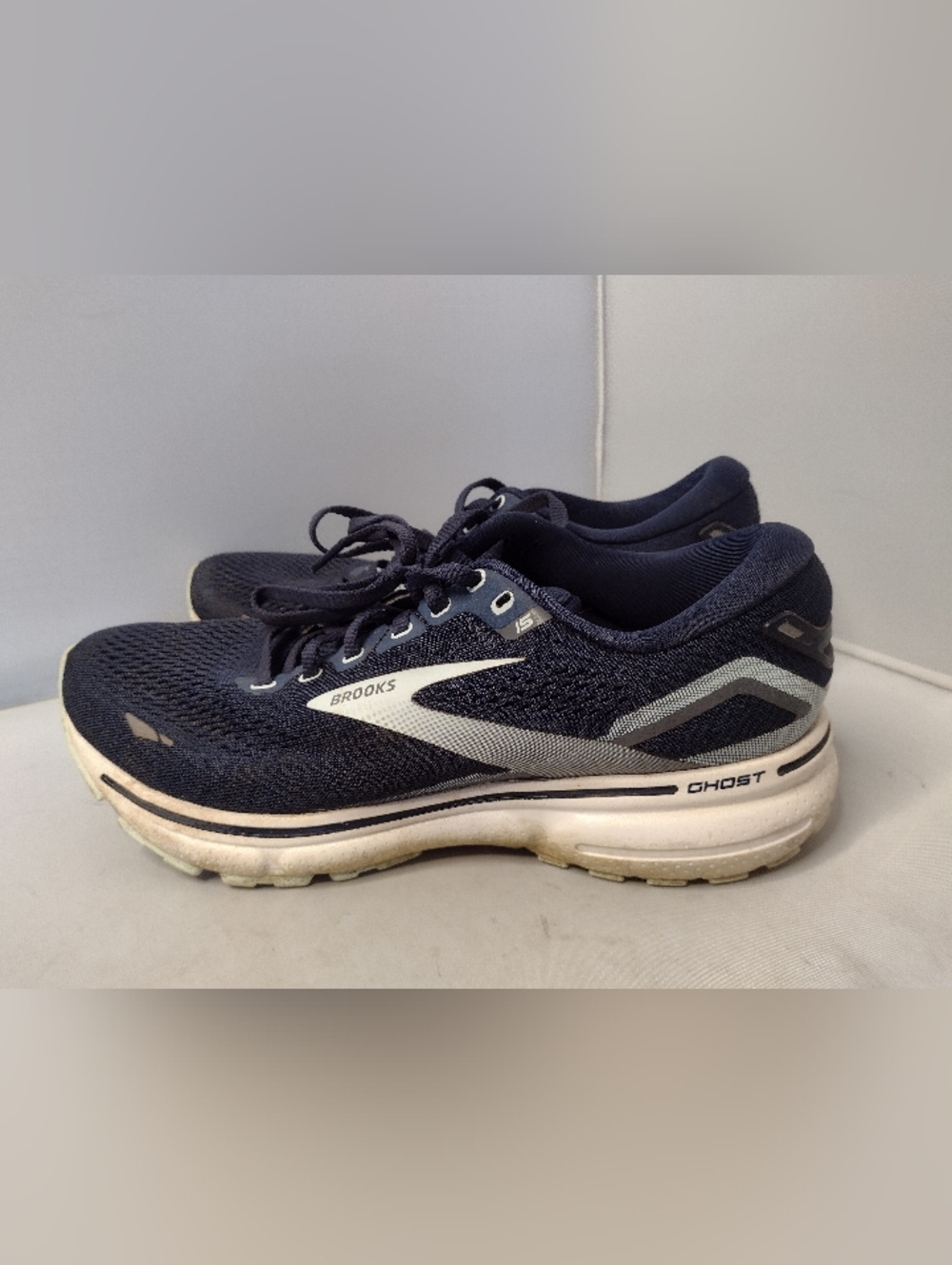 Brooks Women's Ghost 15 Blue Running Shoes Size 9 Navy Trail A27